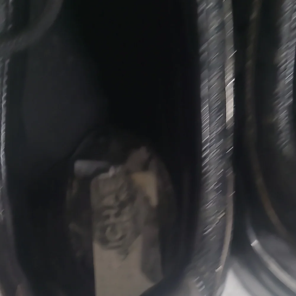 Michael Kors Black and Silver Sneakers with Metallic Accents - Picture 5 of 11